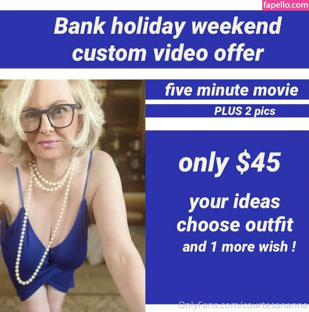 courtesananna Onlyfans Photo Gallery 