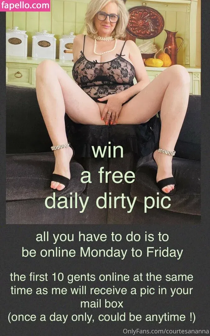 courtesananna Onlyfans Photo Gallery 