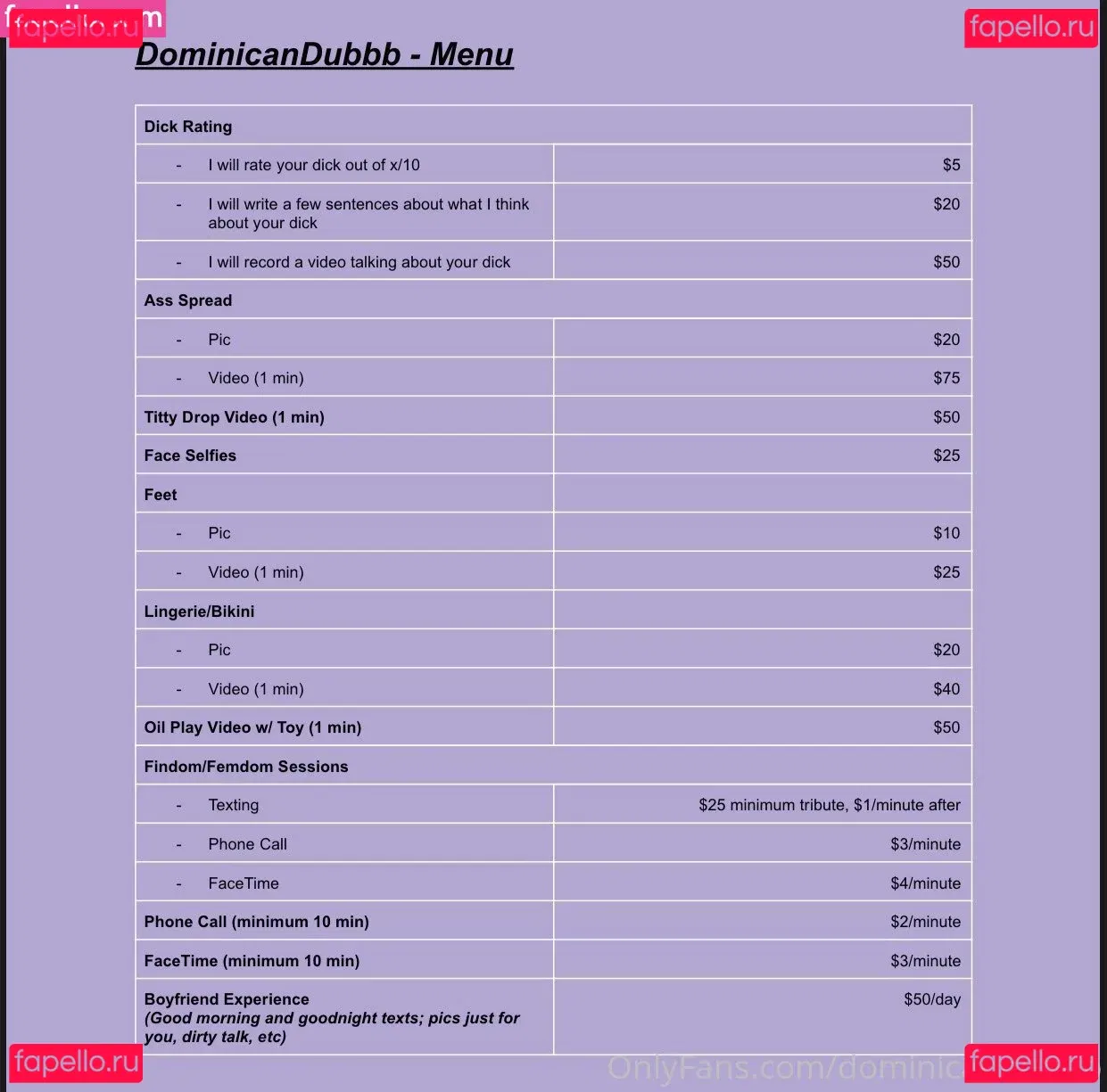 Dominicandubbb Onlyfans Photo Gallery 