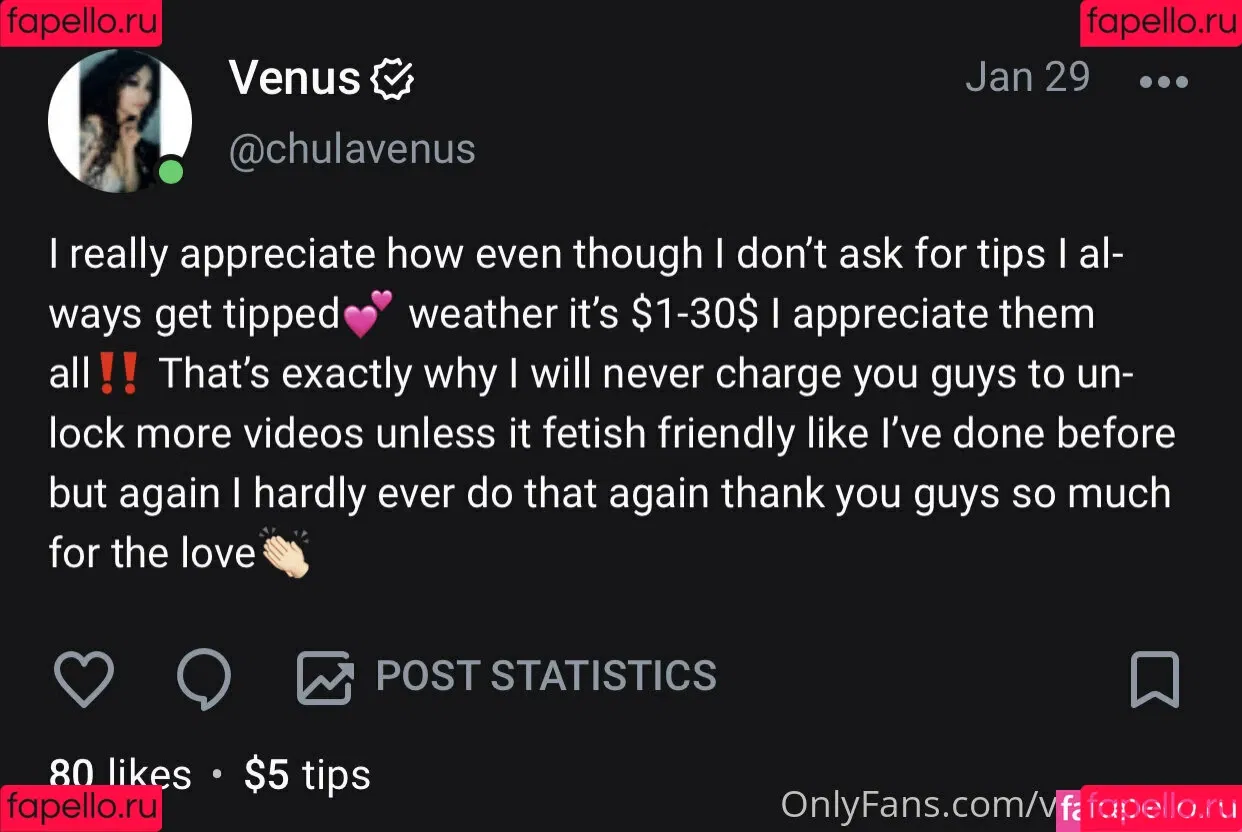 venuschula Onlyfans Photo Gallery 