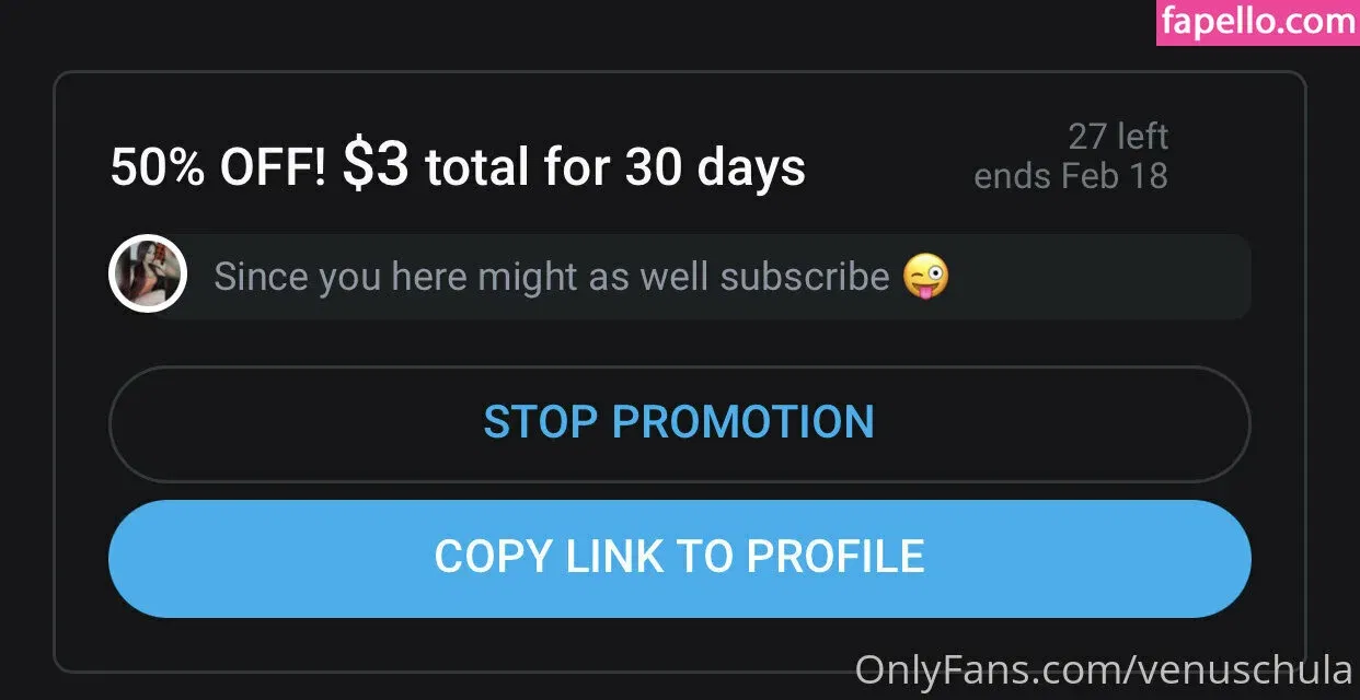 venuschula Onlyfans Photo Gallery 