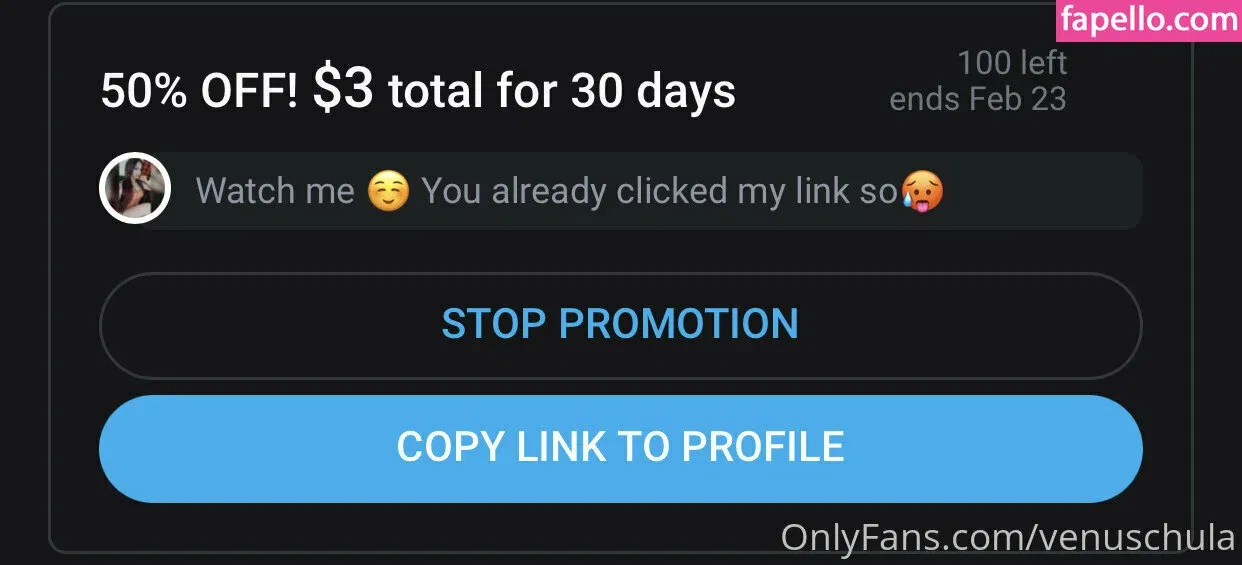 venuschula Onlyfans Photo Gallery 