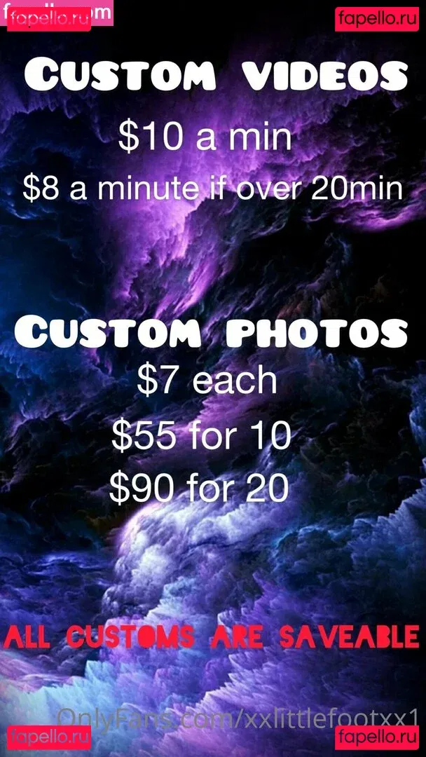 xxlittlefootxx1 Onlyfans Photo Gallery 