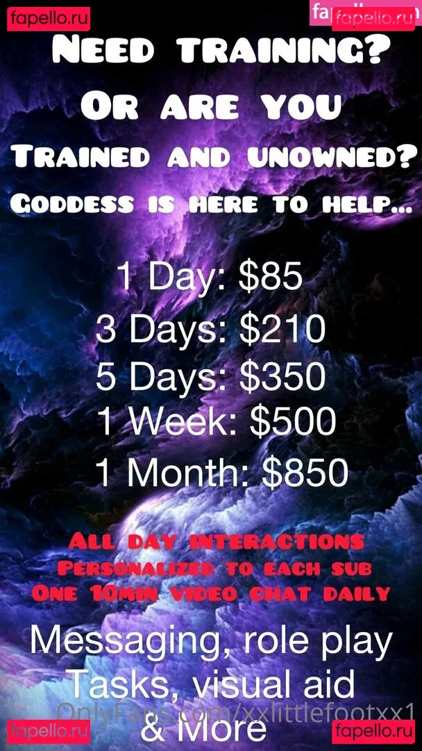 xxlittlefootxx1 Onlyfans Photo Gallery 