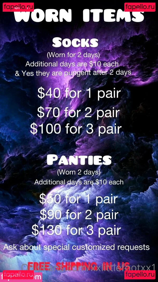 xxlittlefootxx1 Onlyfans Photo Gallery 