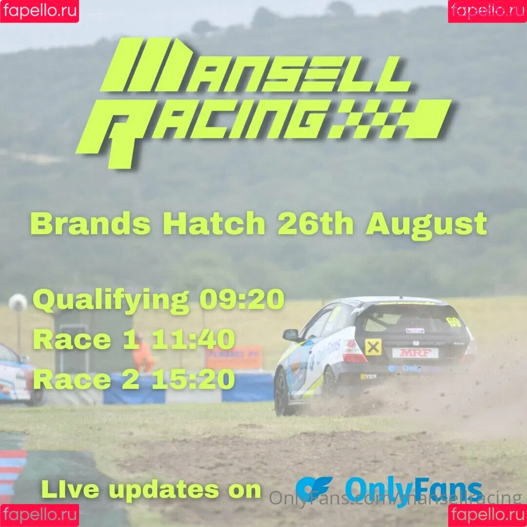 mansellracing Onlyfans Photo Gallery 