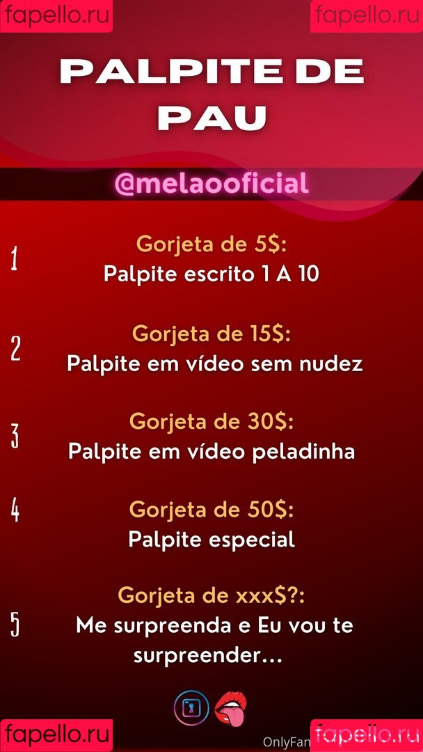 melaooficial Onlyfans Photo Gallery 