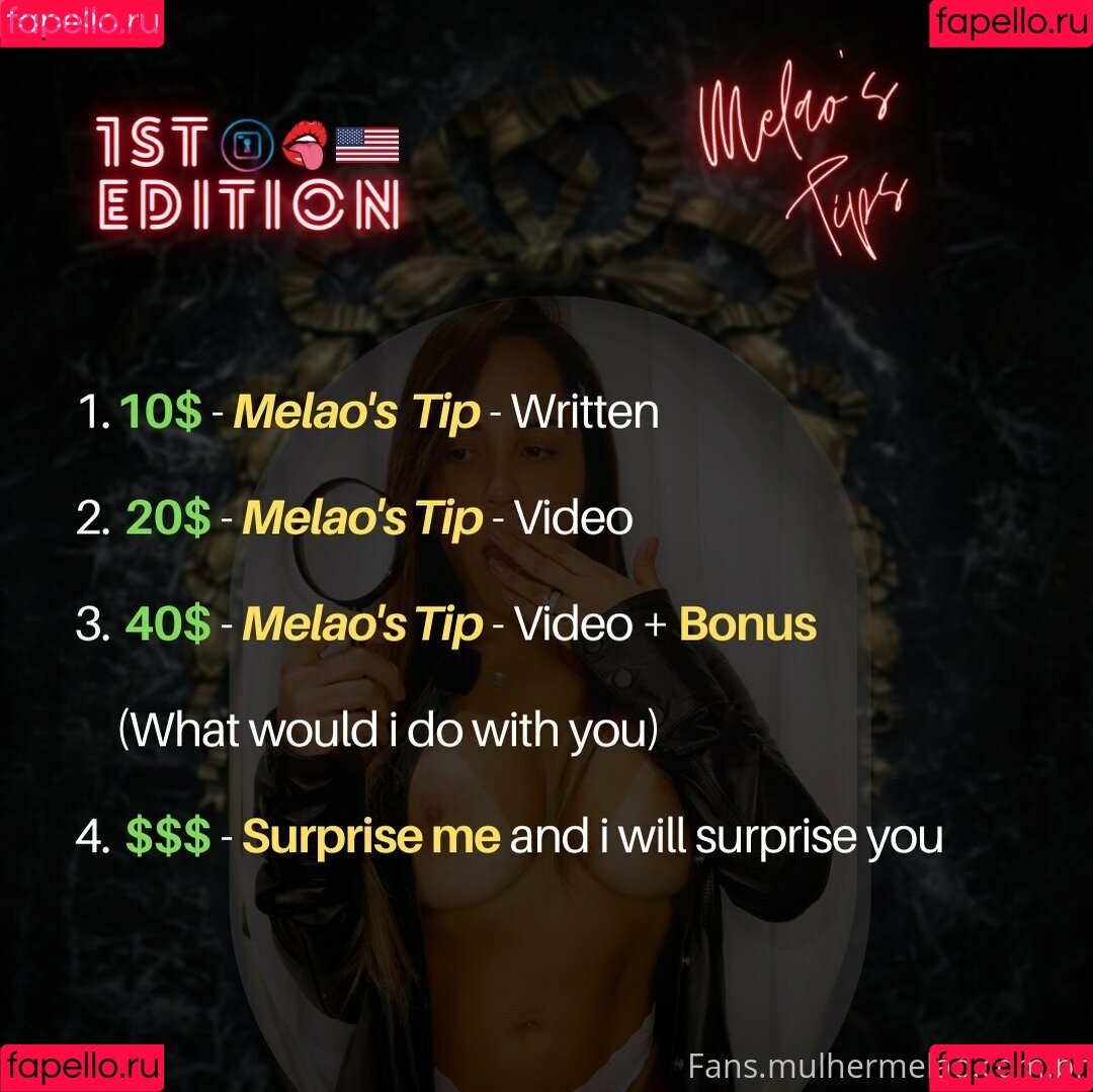 melaooficial Onlyfans Photo Gallery 