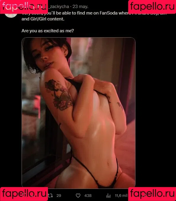 Zackycha Onlyfans Photo Gallery 