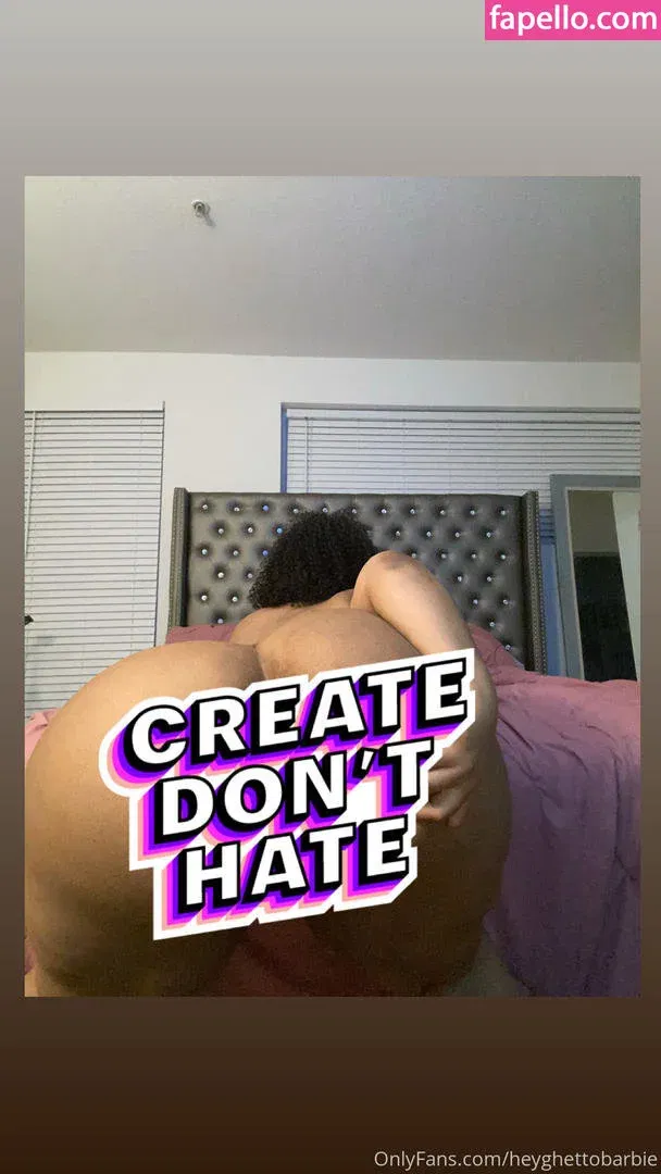 heyghettobarbie Onlyfans Photo Gallery 