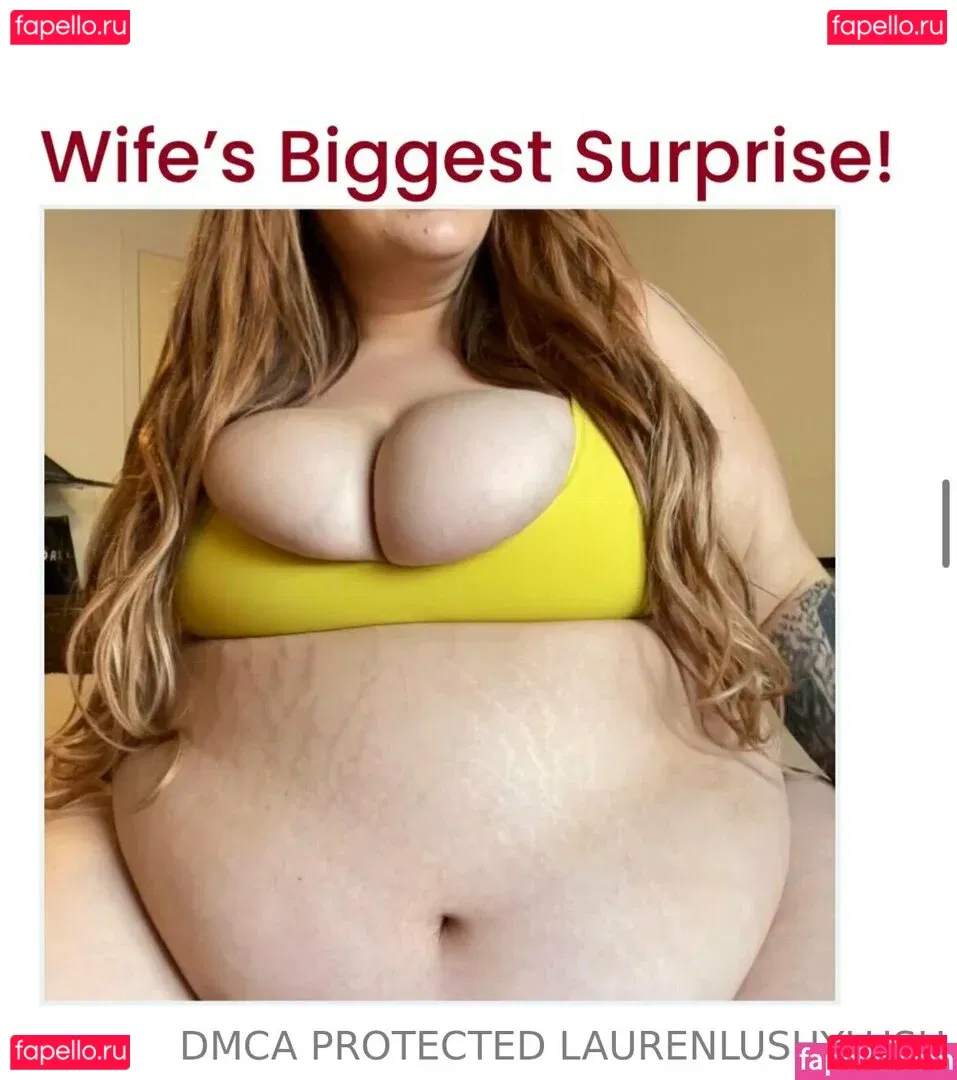 laurenlushylush Onlyfans Photo Gallery 