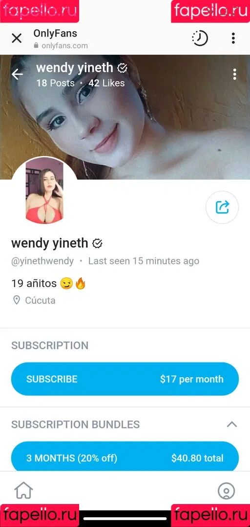 Wendy Yineth Onlyfans Photo Gallery 