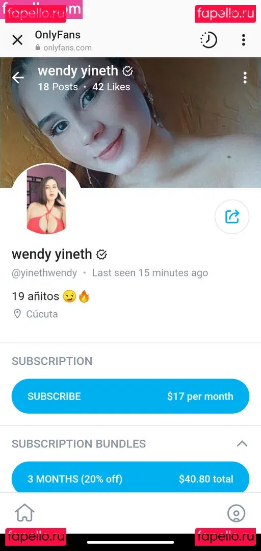 Wendy Yineth Onlyfans Photo Gallery 