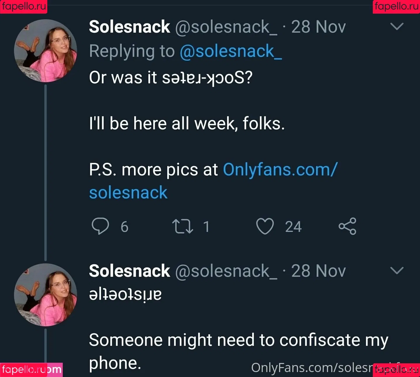 solesnackfree Onlyfans Photo Gallery 