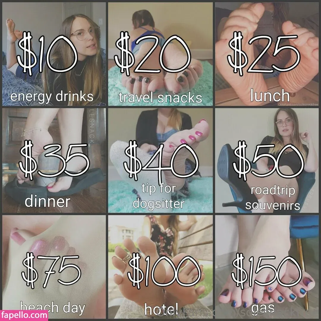 solesnackfree Onlyfans Photo Gallery 