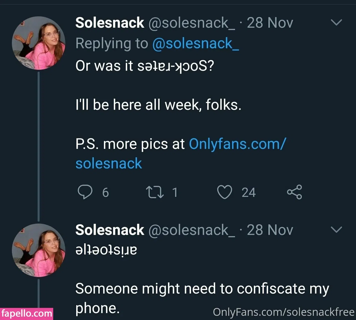 solesnackfree Onlyfans Photo Gallery 