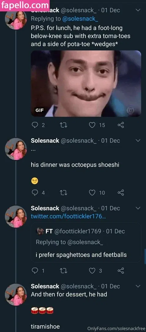 solesnackfree Onlyfans Photo Gallery 