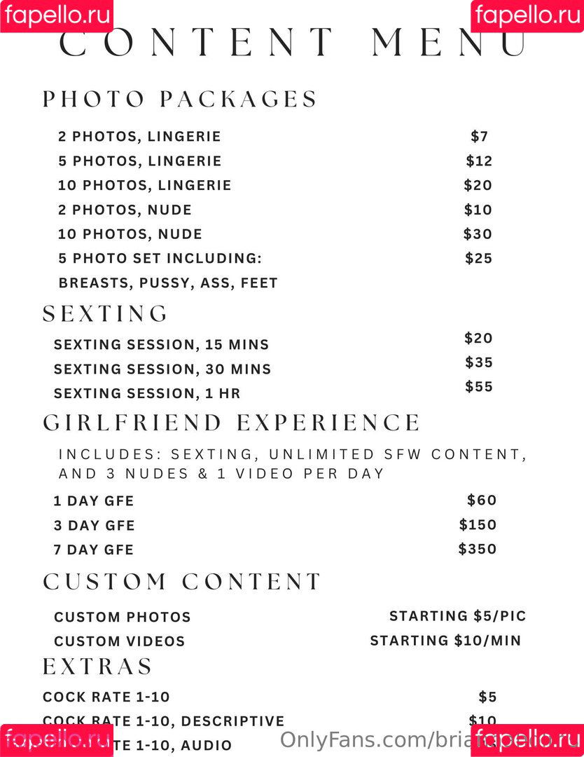 briannaholms Onlyfans Photo Gallery 