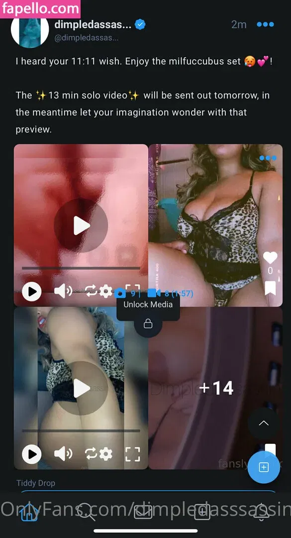 dimpledasssassin Onlyfans Photo Gallery 