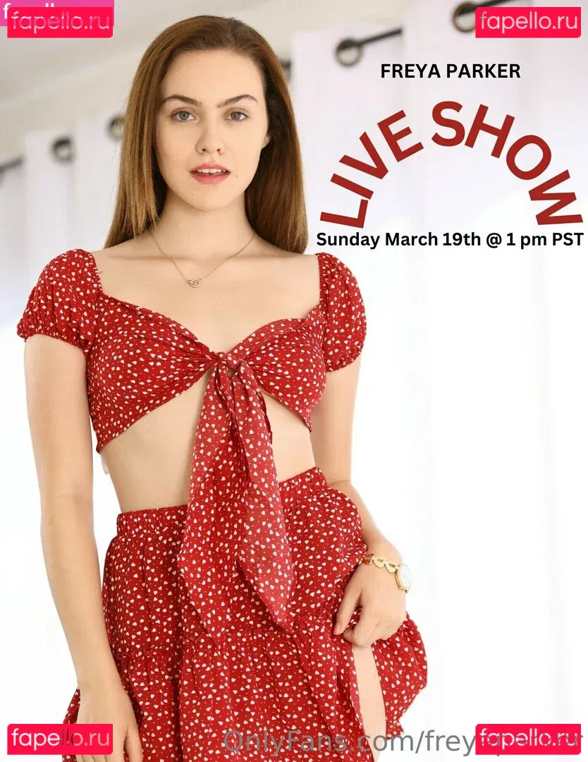 Freya Parker Onlyfans Photo Gallery 