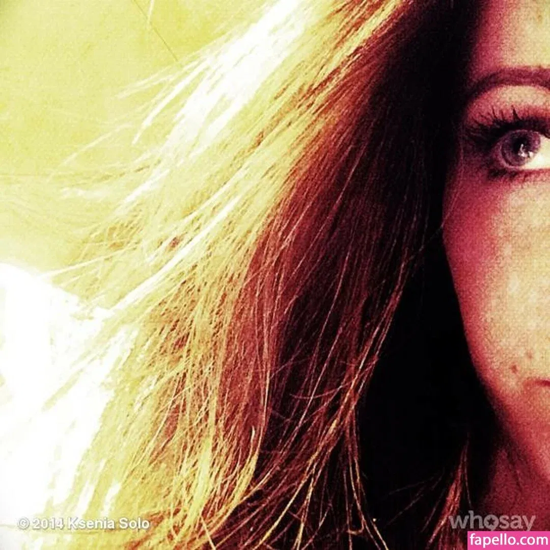 Ksenia Solo Onlyfans Photo Gallery 