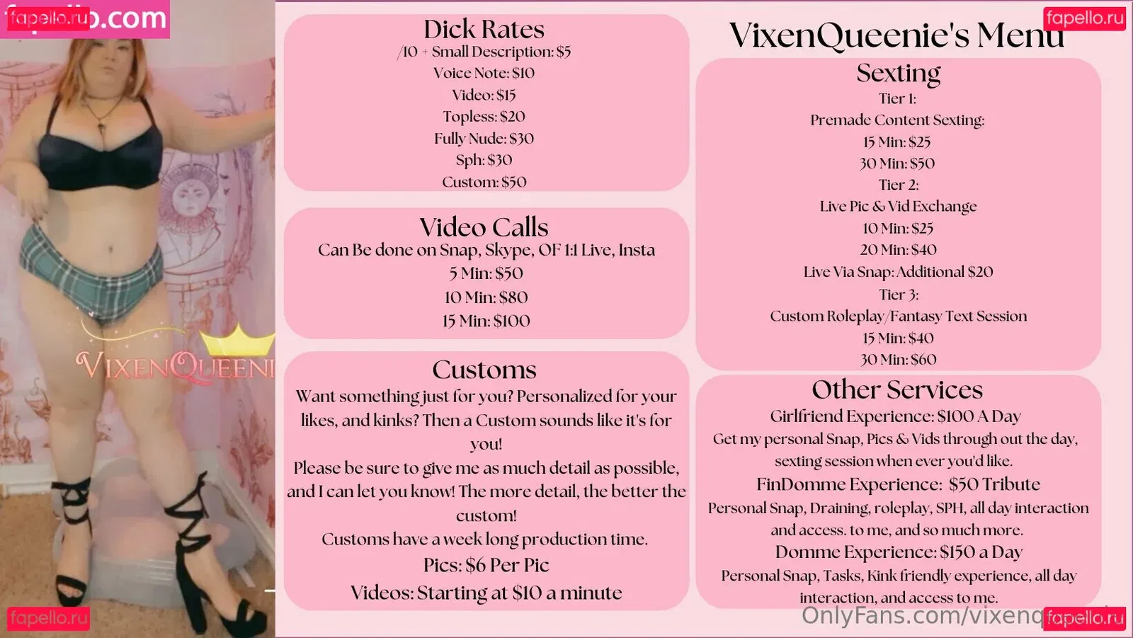 vixenqueenie Onlyfans Photo Gallery 