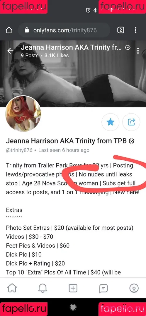 Jeanna Harrison Onlyfans Photo Gallery 