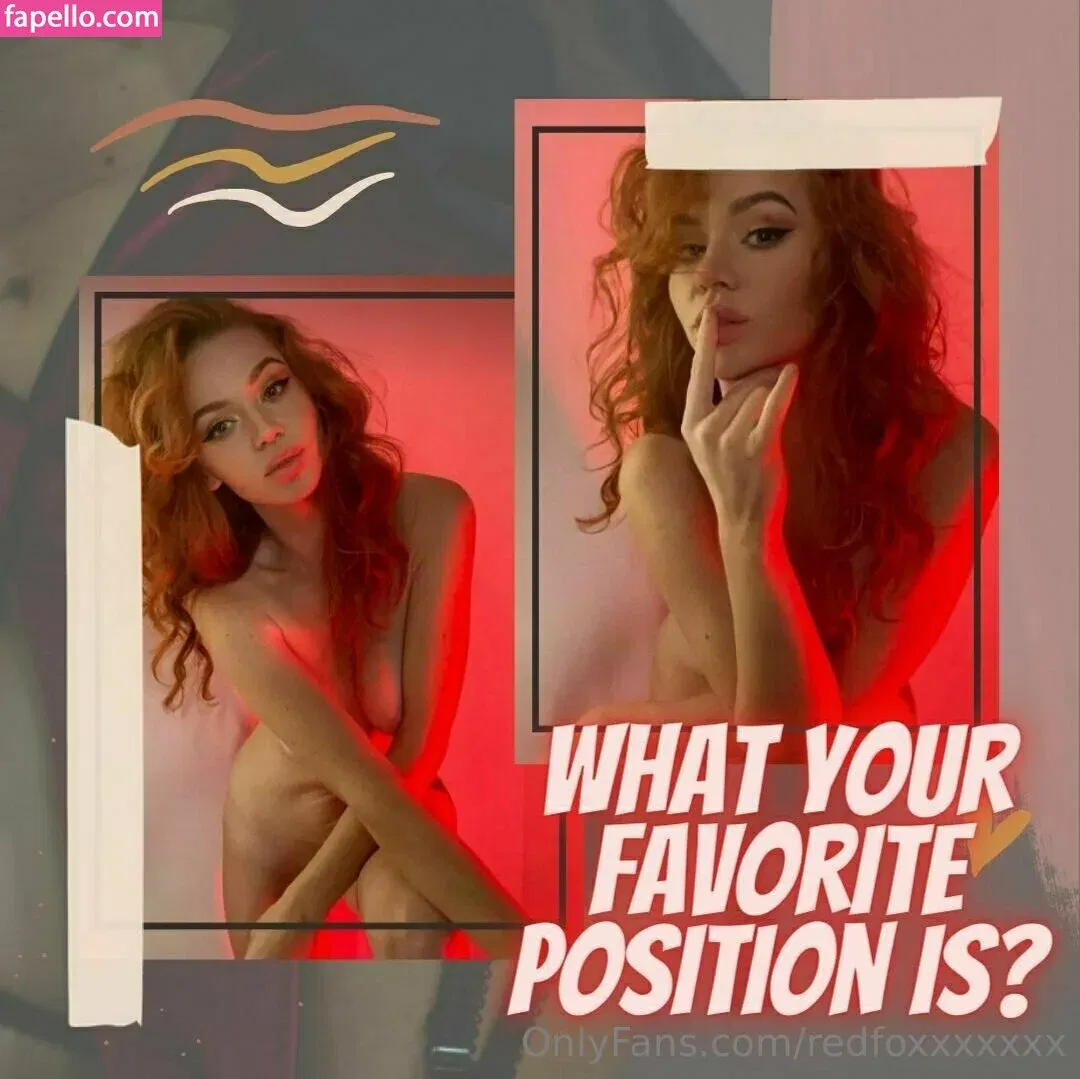 redfoxxxxxxx Onlyfans Photo Gallery 