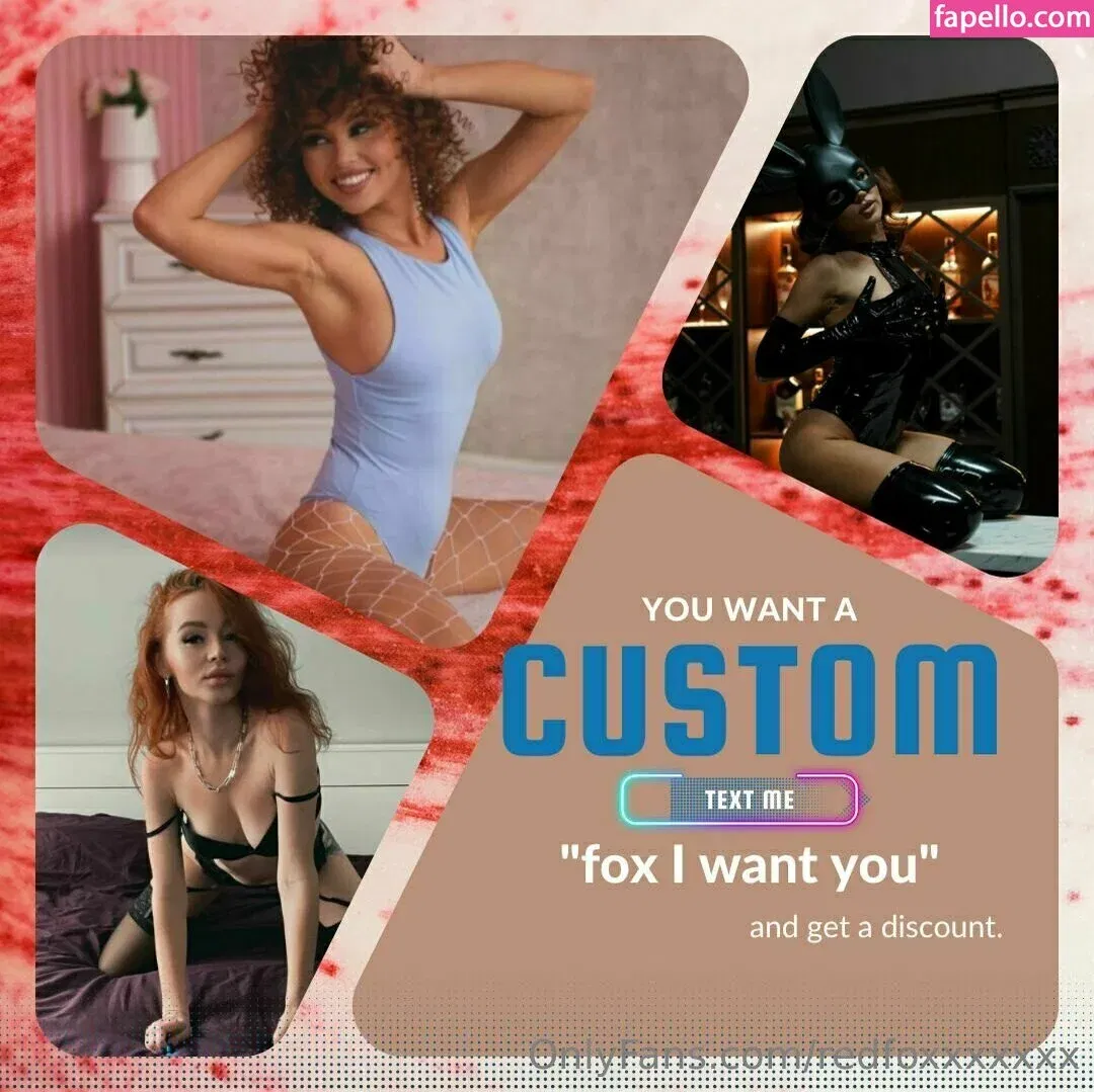redfoxxxxxxx Onlyfans Photo Gallery 