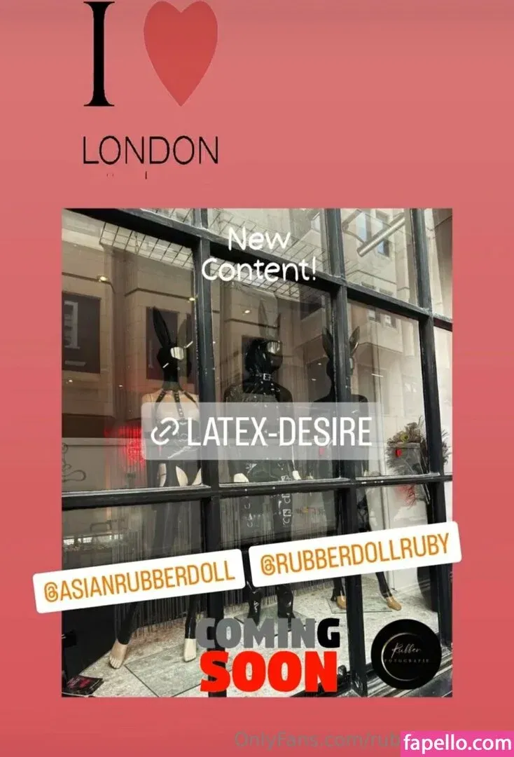 rubberdollruby Onlyfans Photo Gallery 