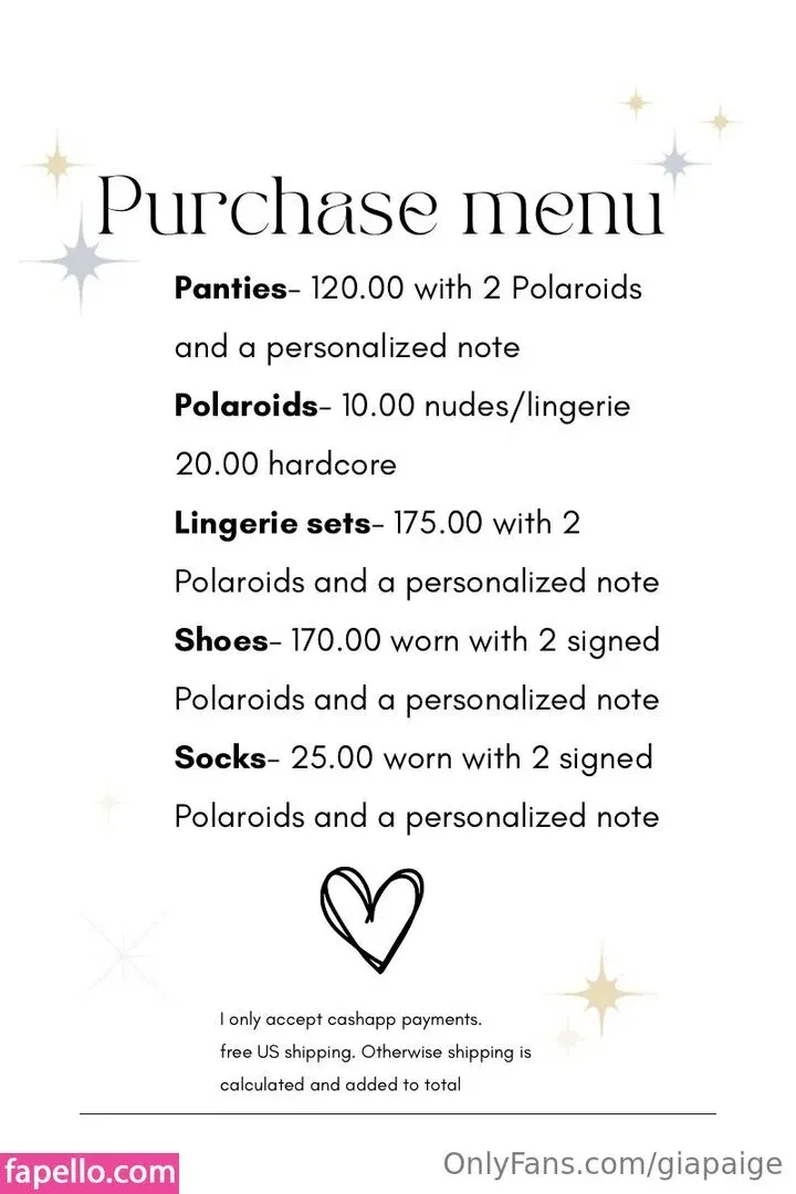 giapaige Onlyfans Photo Gallery 