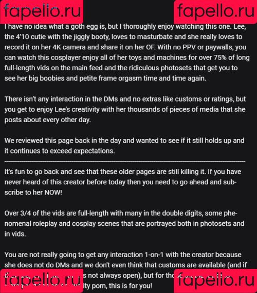 bigtittygothegg Onlyfans Photo Gallery 