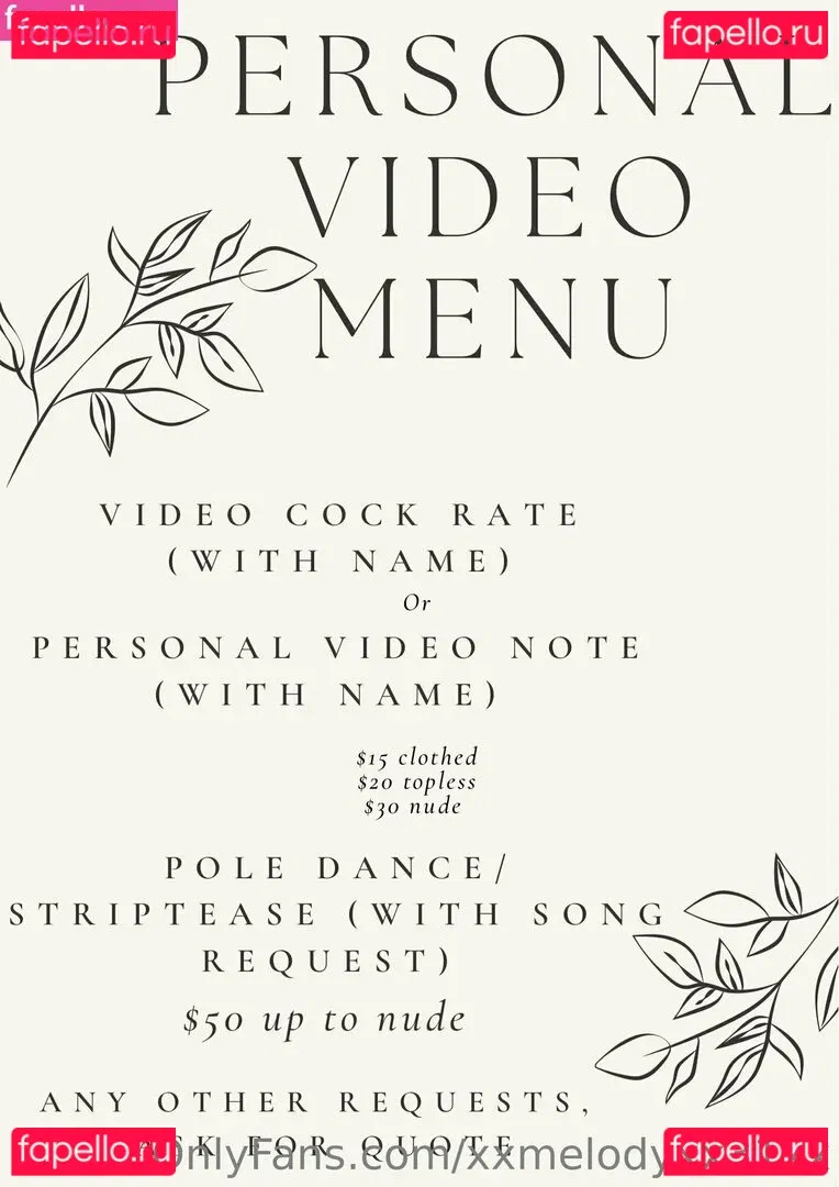 xxmelodyxx31xx Onlyfans Photo Gallery 