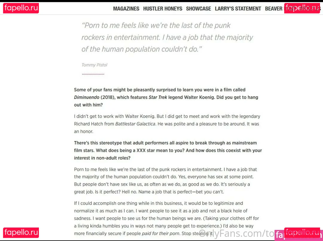 tommypistol Onlyfans Photo Gallery 