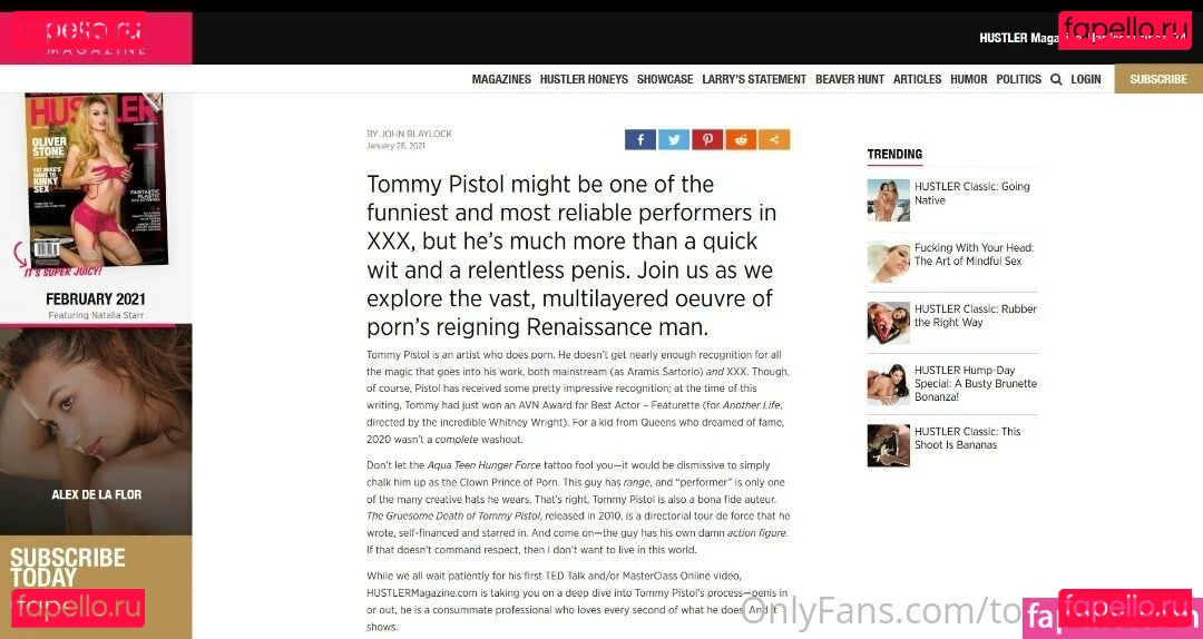 tommypistol Onlyfans Photo Gallery 