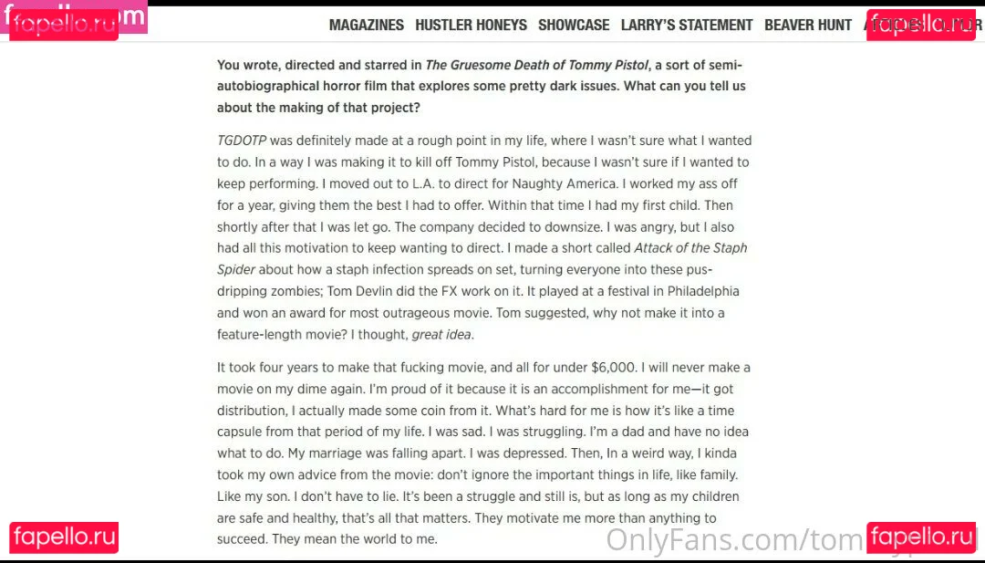 tommypistol Onlyfans Photo Gallery 