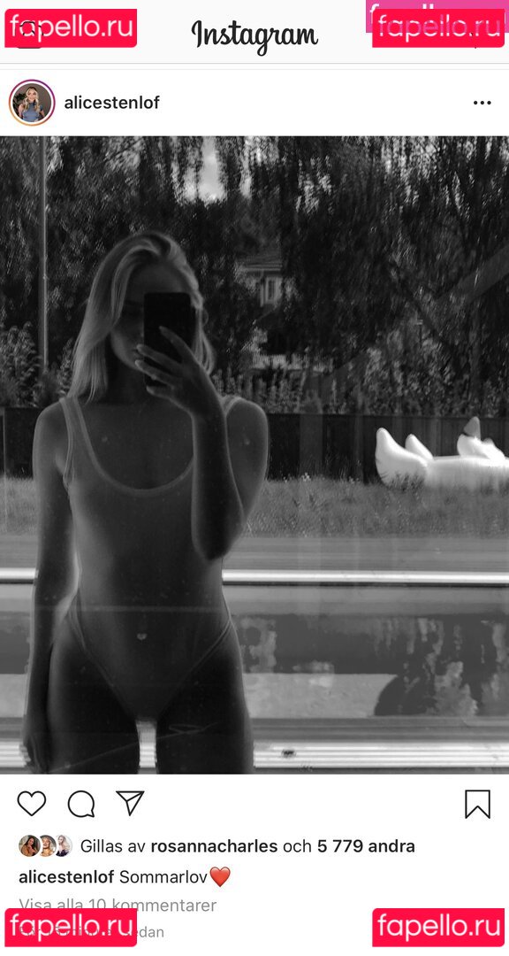 Alice Stenlöf Nude Onlyfans Photo 12