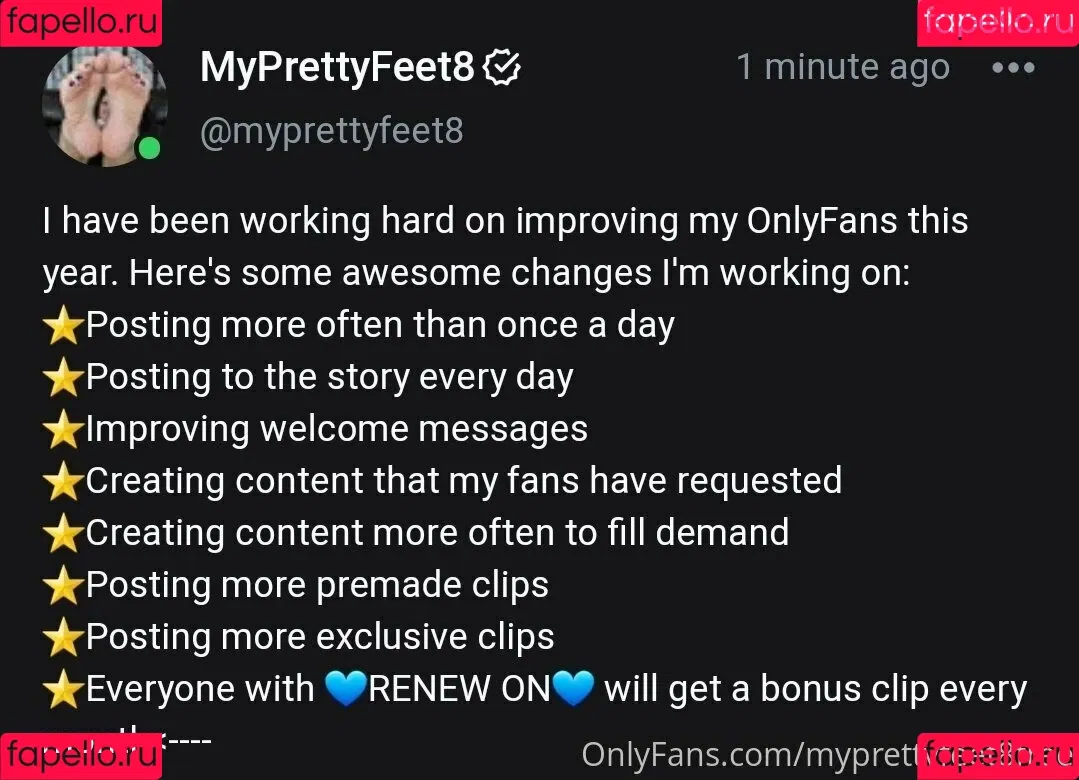 myprettyfeet8free Onlyfans Photo Gallery 