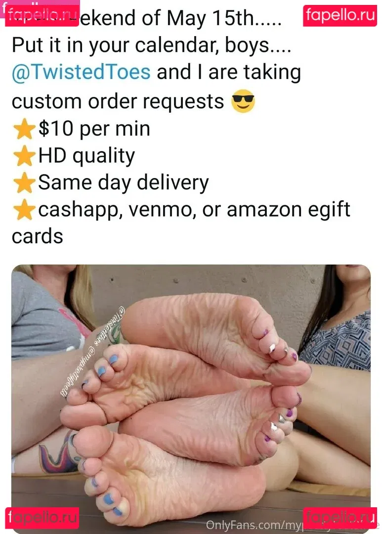 myprettyfeet8free Onlyfans Photo Gallery 