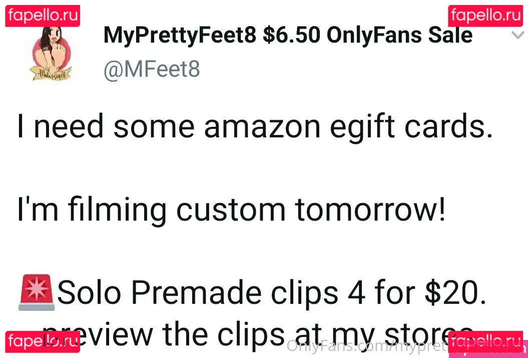 myprettyfeet8free Onlyfans Photo Gallery 