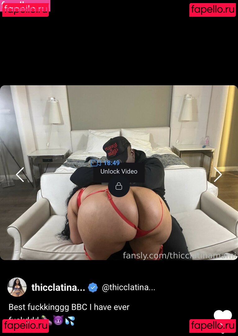 Thicclatinamami Nude Onlyfans Photo 3