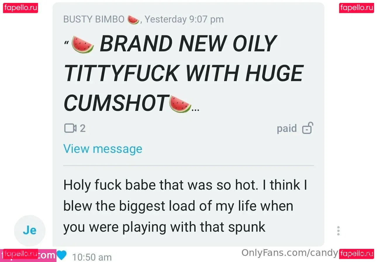 candycharms Onlyfans Photo Gallery 