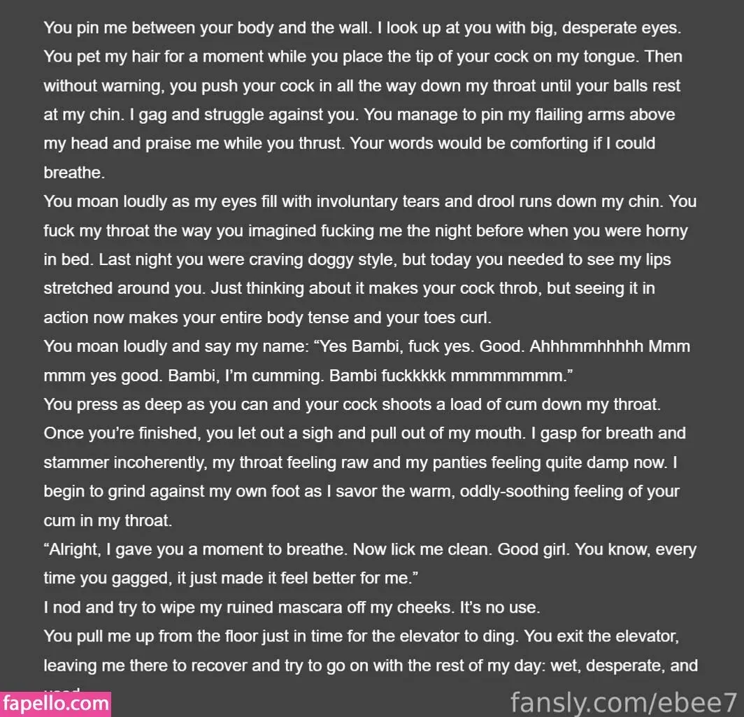 Ebee7 Onlyfans Photo Gallery 