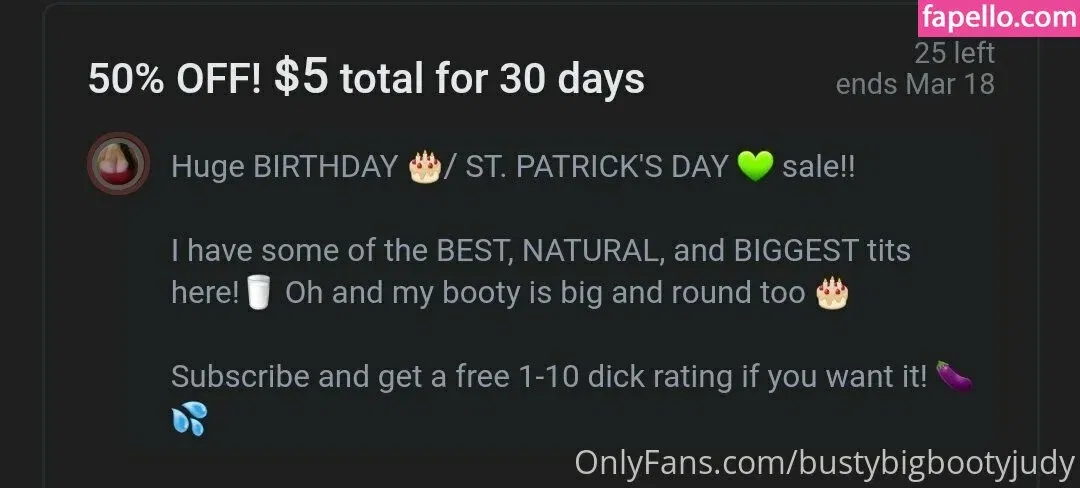 bustybigbootyjudy Onlyfans Photo Gallery 