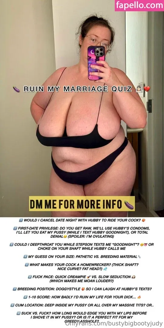 bustybigbootyjudy Onlyfans Photo Gallery 