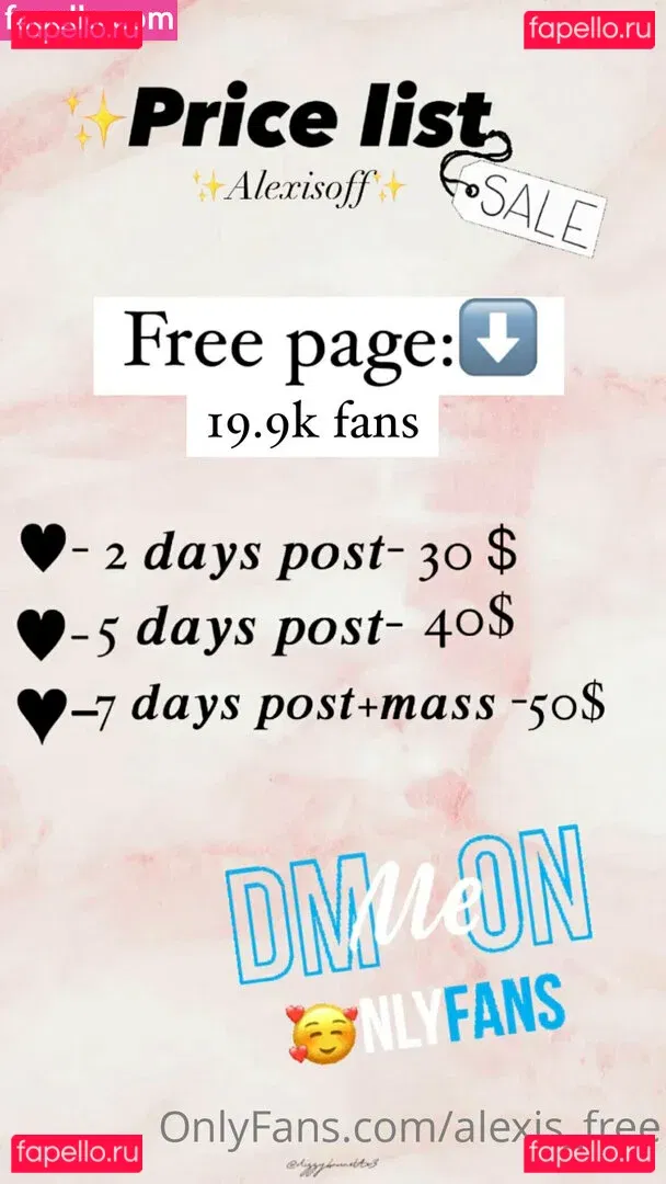 alexis_free Onlyfans Photo Gallery 