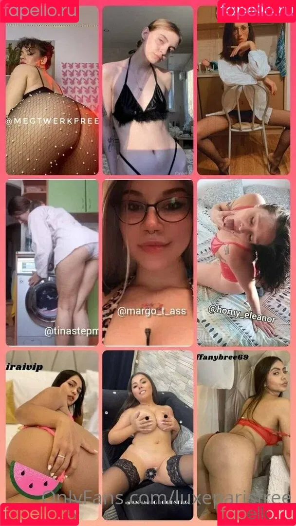 luxeparisfree Onlyfans Photo Gallery 