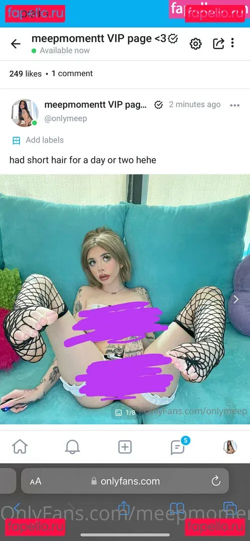 Meepmomentt Onlyfans Photo Gallery 