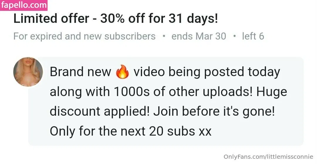 littlemissconnie Onlyfans Photo Gallery 