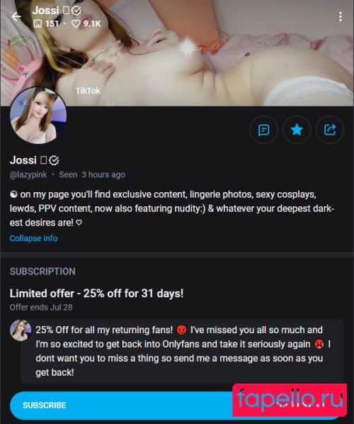 cutie.jossii Onlyfans Photo Gallery 